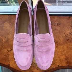 Aerosoles Lilac Suede Penny Loafers